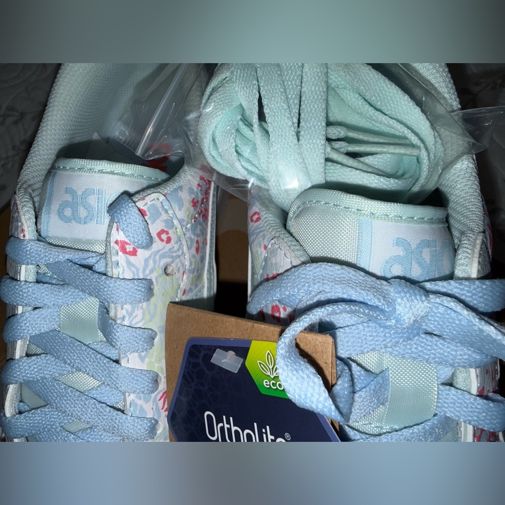 NEW IN BOX- SOLD OUT Asics Japan S PF White Soothing Sea 9.5 - Picture 12 of 12